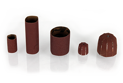 5 different sanding sleeves